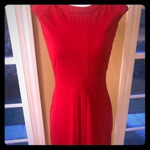 Red Talbots dress